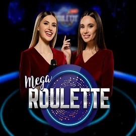 Mega Roulette slot logo by Pragmatic Play at Betrepublic Casino
