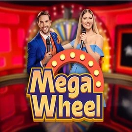 Mega Wheel slot logo by Pragmatic Play at Betrepublic Casino