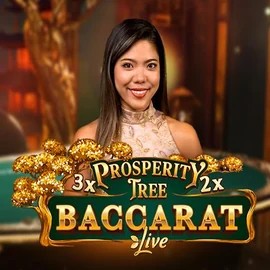 Prosperity Tree Baccarat by Evolution, showcased at betsrepublic.ca – game logo