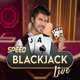 Enjoy Speed Blackjack by Pragmatic Play – logo hosted on betsrepublic.ca